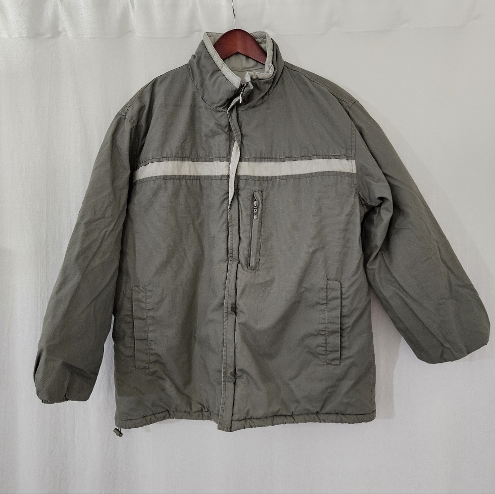 Omphalos Jacket in Gray-Green Men's Size L